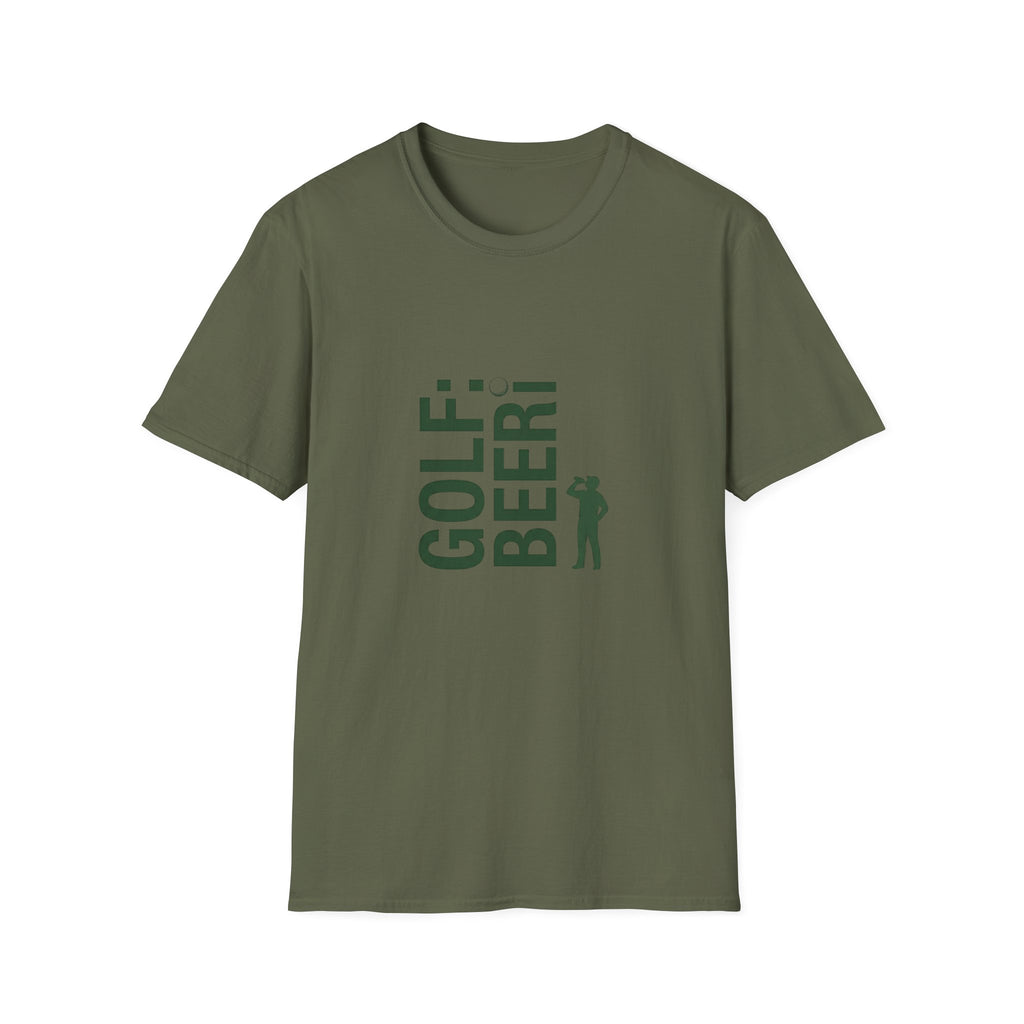 Golf Beer T-Shirt – Casual Golfer Tee