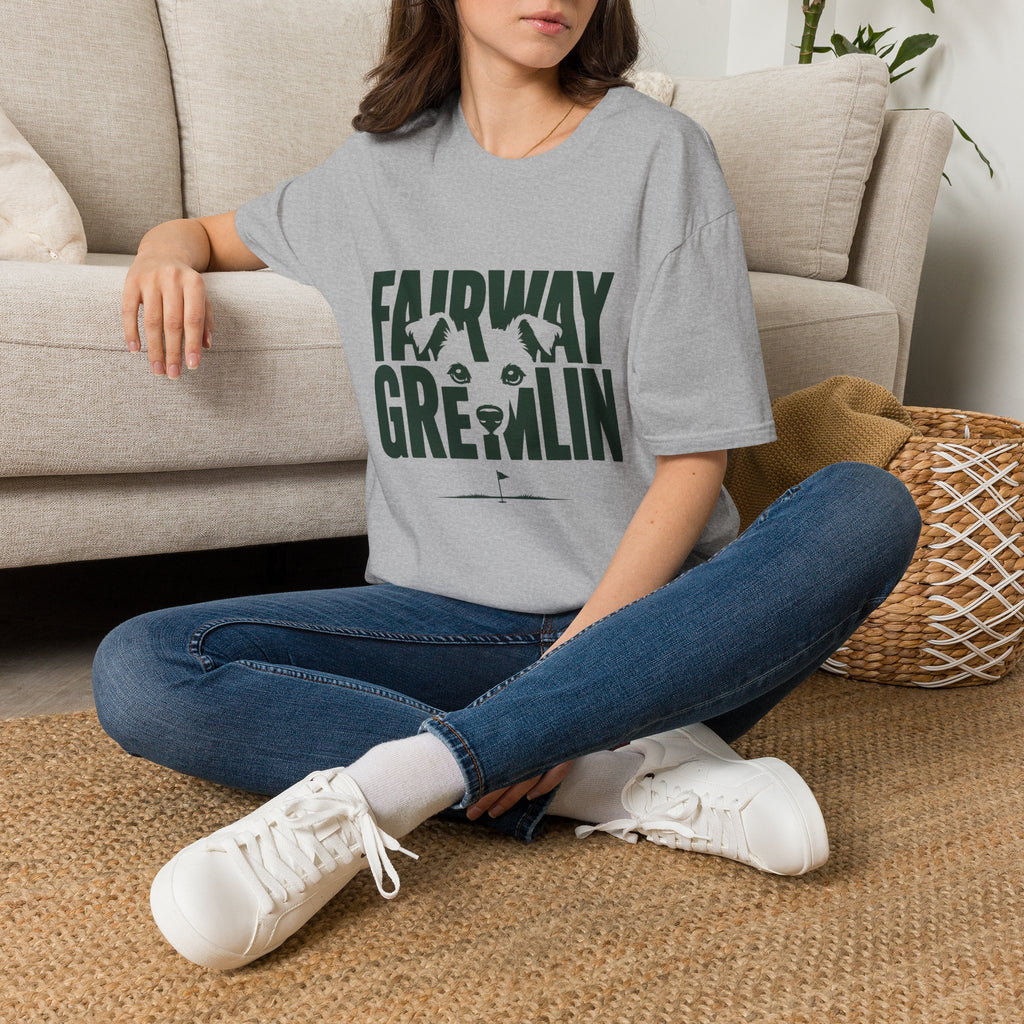 Fairway Gremlin T‑Shirt — Funny Golf Dog Graphic Tee