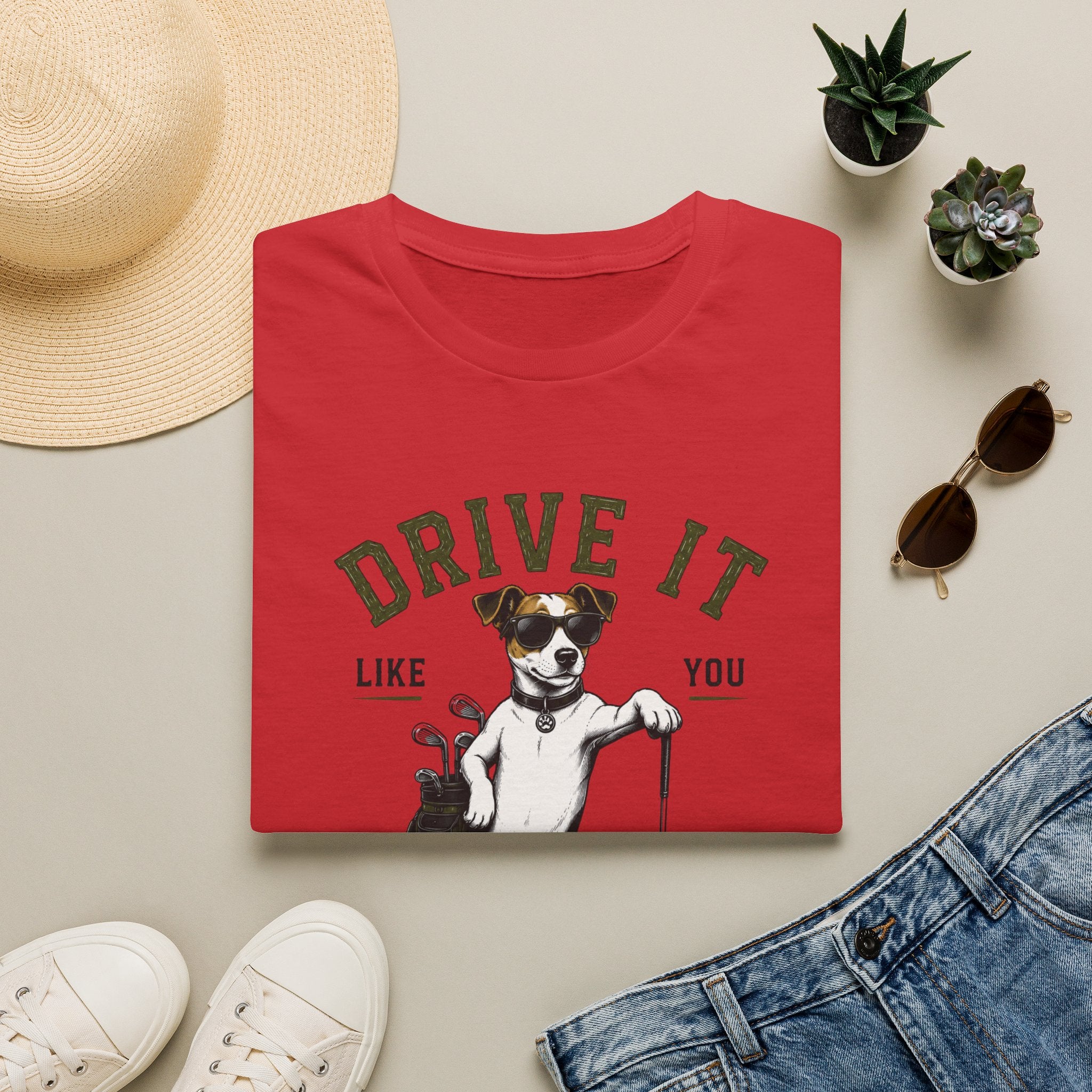 Drive It Like You Stole It Dog T-Shirt