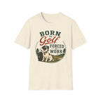 Born to Golf Forced to Work T-Shirt — Funny Golfing Shirt for Golf Lovers