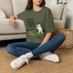 Golf Humor T-Shirt — "Playing Through My Issues" Funny Golfer Design