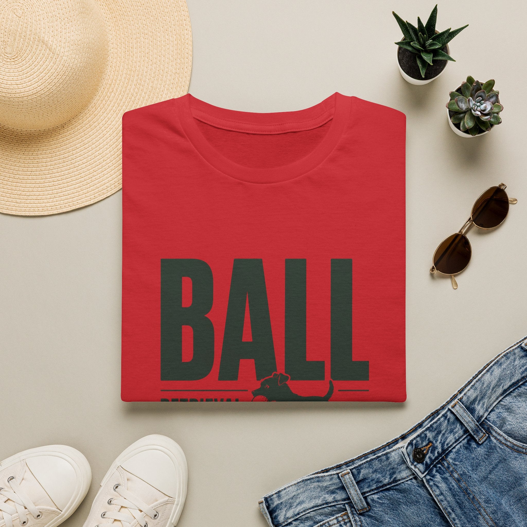 T-Shirt — "Ball Retrieval Specialist" Graphic Tee
