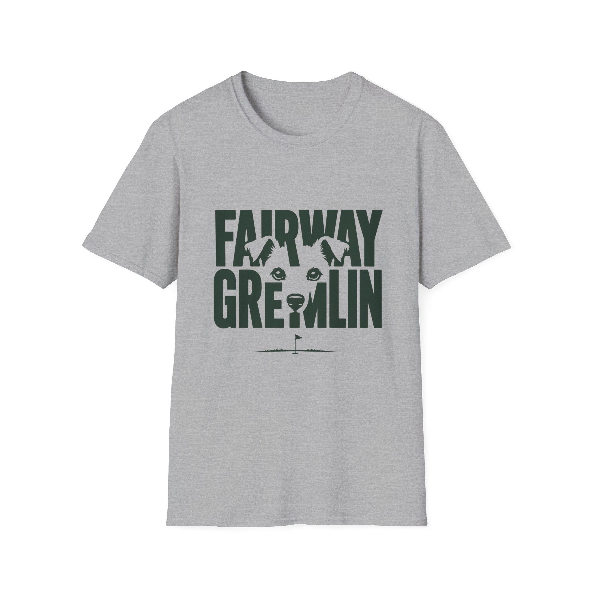 Fairway Gremlin T‑Shirt — Funny Golf Dog Graphic Tee