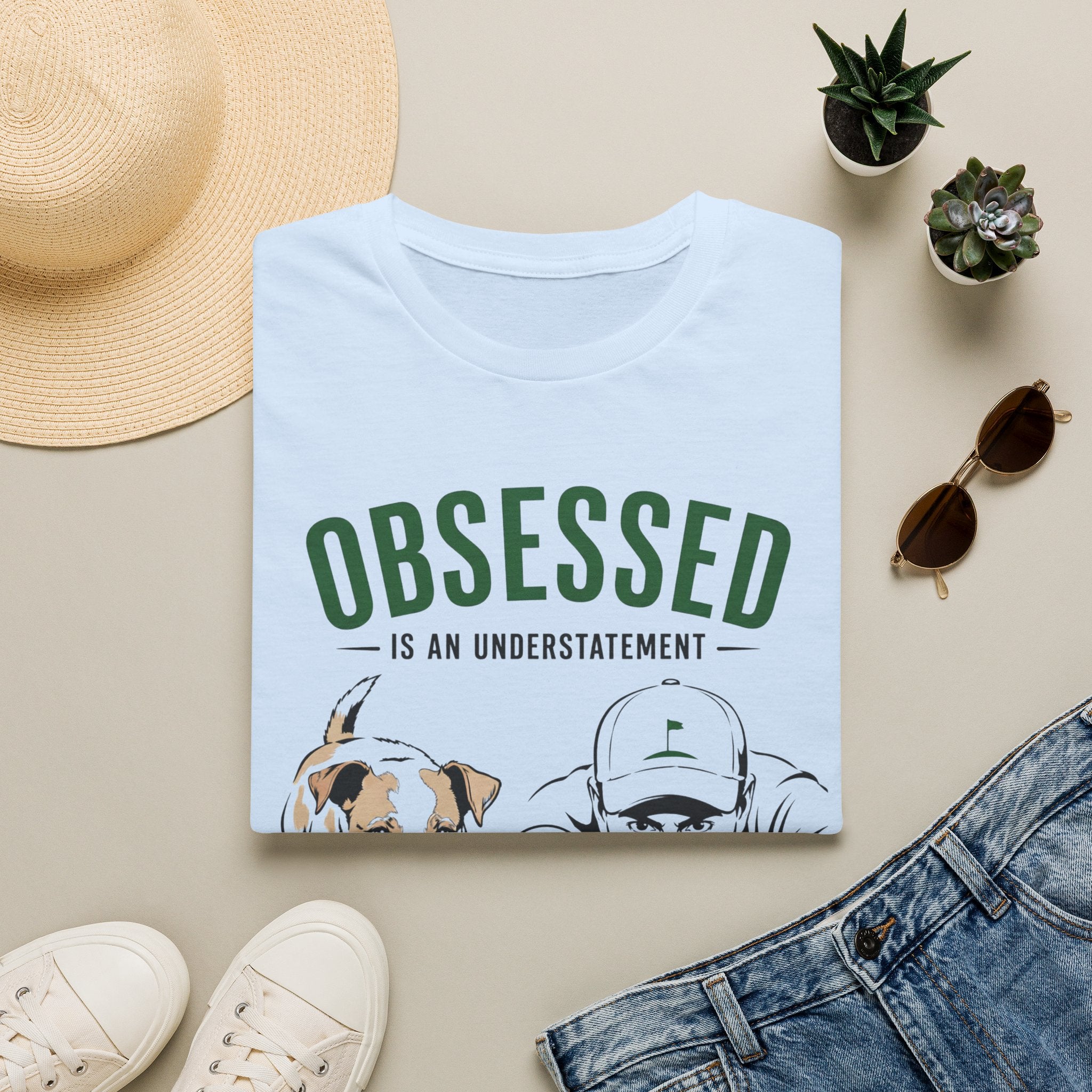 Golf & Baseball Obsessed T‑Shirt — "Obsessed Is an Understatement" Graphic Tee