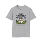 Official Fairway Inspector T-Shirt – Cute Golf Dog Graphic Tee