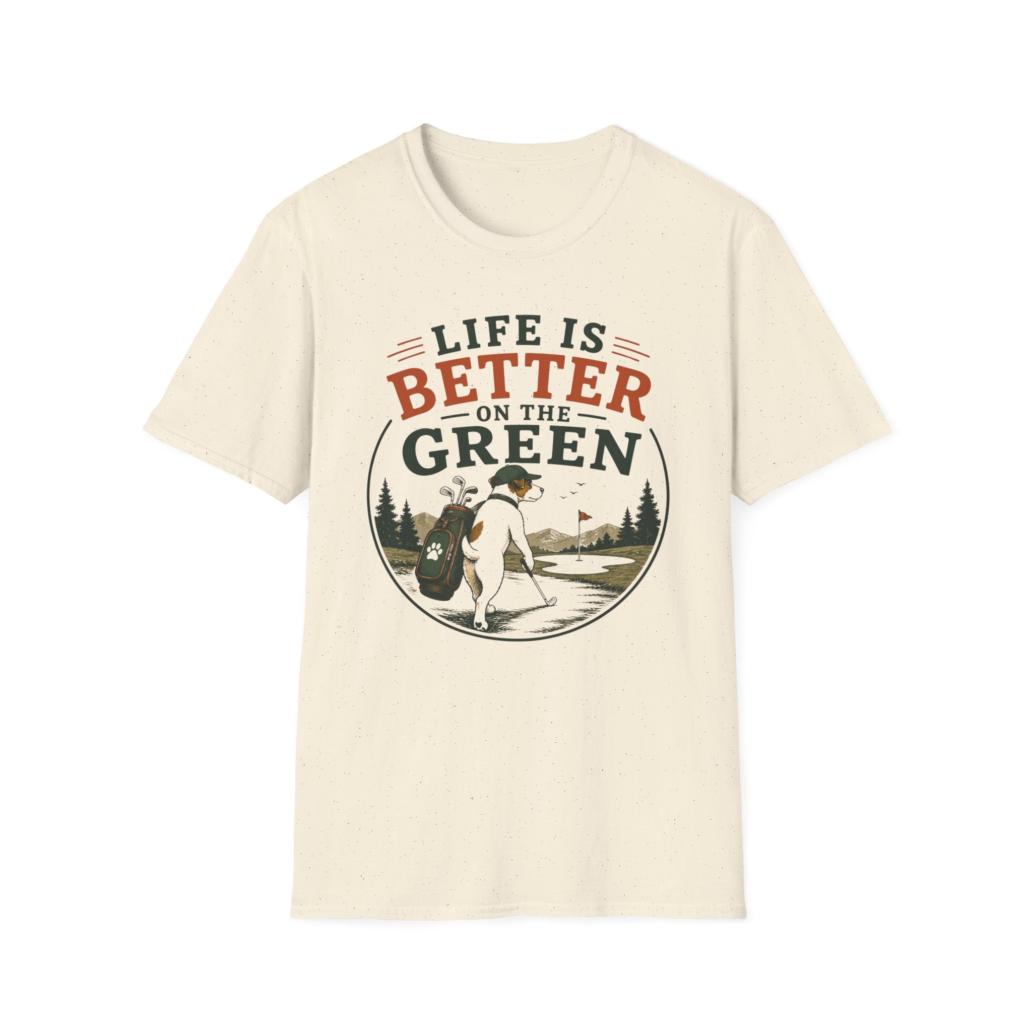 Fishing T‑Shirt — "Life Is Better on the Green" Outdoor Angler Tee
