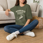 Weekend Golfer T-Shirt — “Weekend Golfer. Weekday Recovery.” Golf Cart Dog Graphic