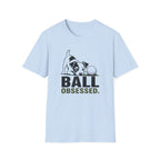 Dog Lover T‑Shirt — "Ball Obsessed" Puppy Graphic Tee