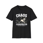 Chaos Coordinator T-Shirt — Cute Puppy "Chaos Coordinator on the Course" Graphic Tee