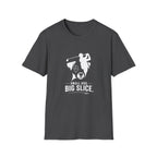 Golf Dog T-Shirt — "Small Dog. Big Slice." Funny Golfing Pet Tee