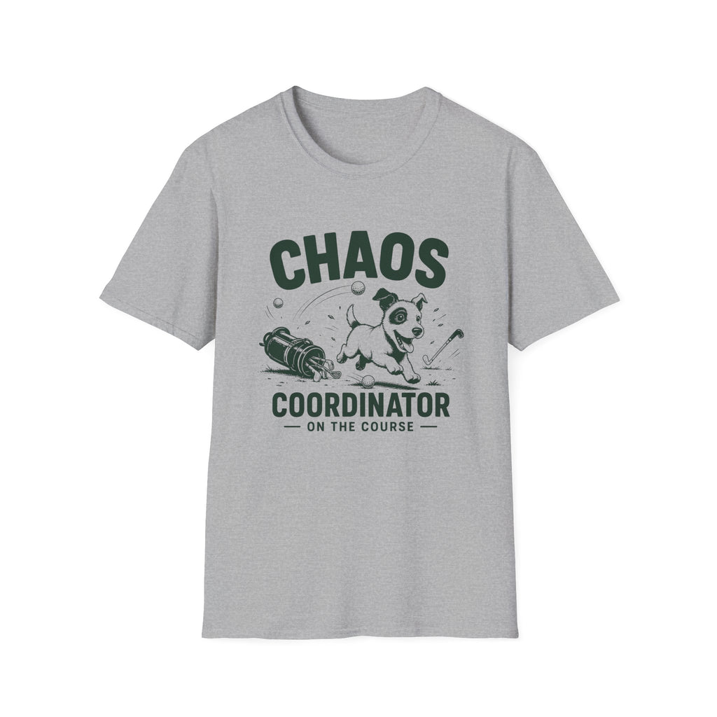 Chaos Coordinator T-Shirt — Funny Puppy Chaos Design
