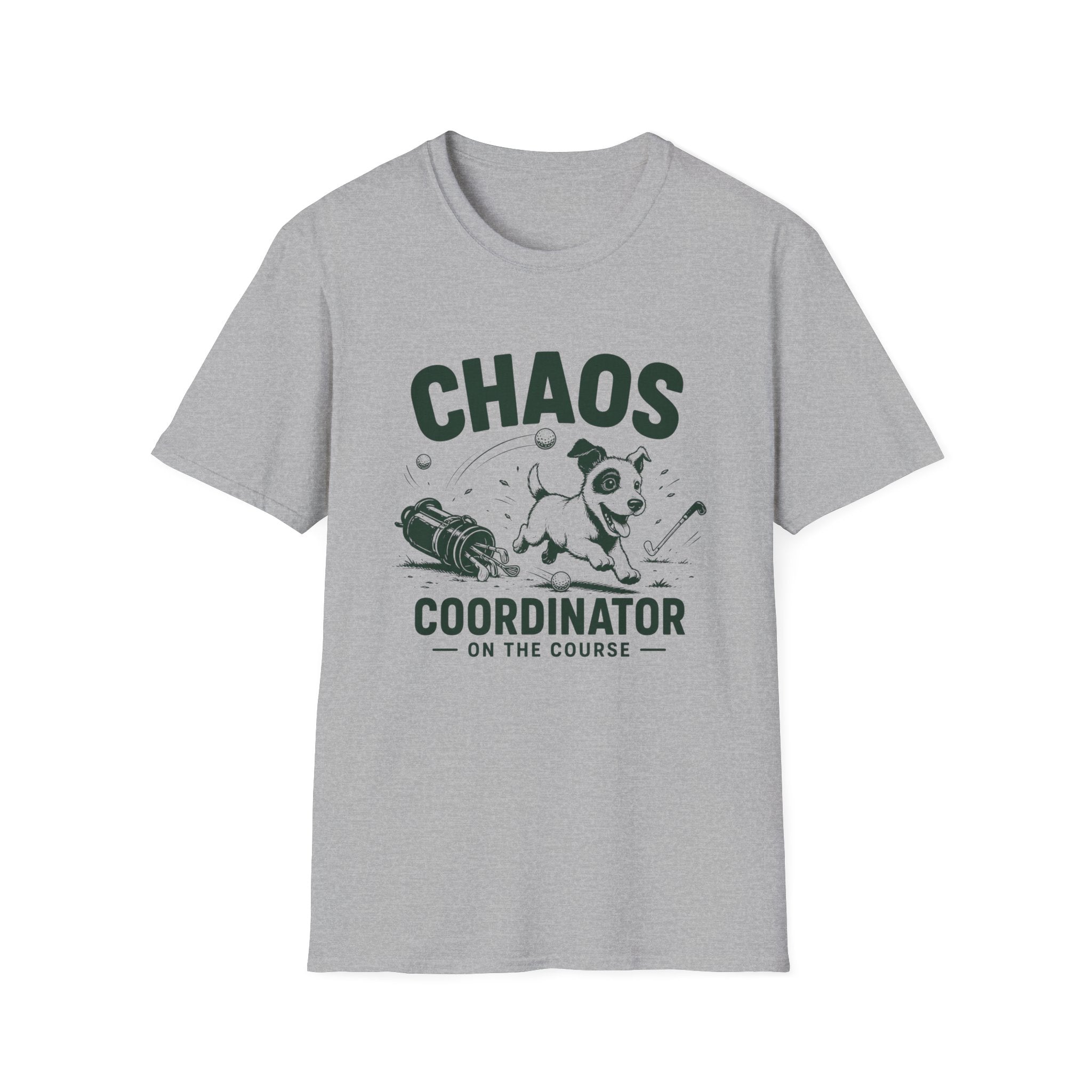 Chaos Coordinator T-Shirt — Funny Puppy Chaos Design