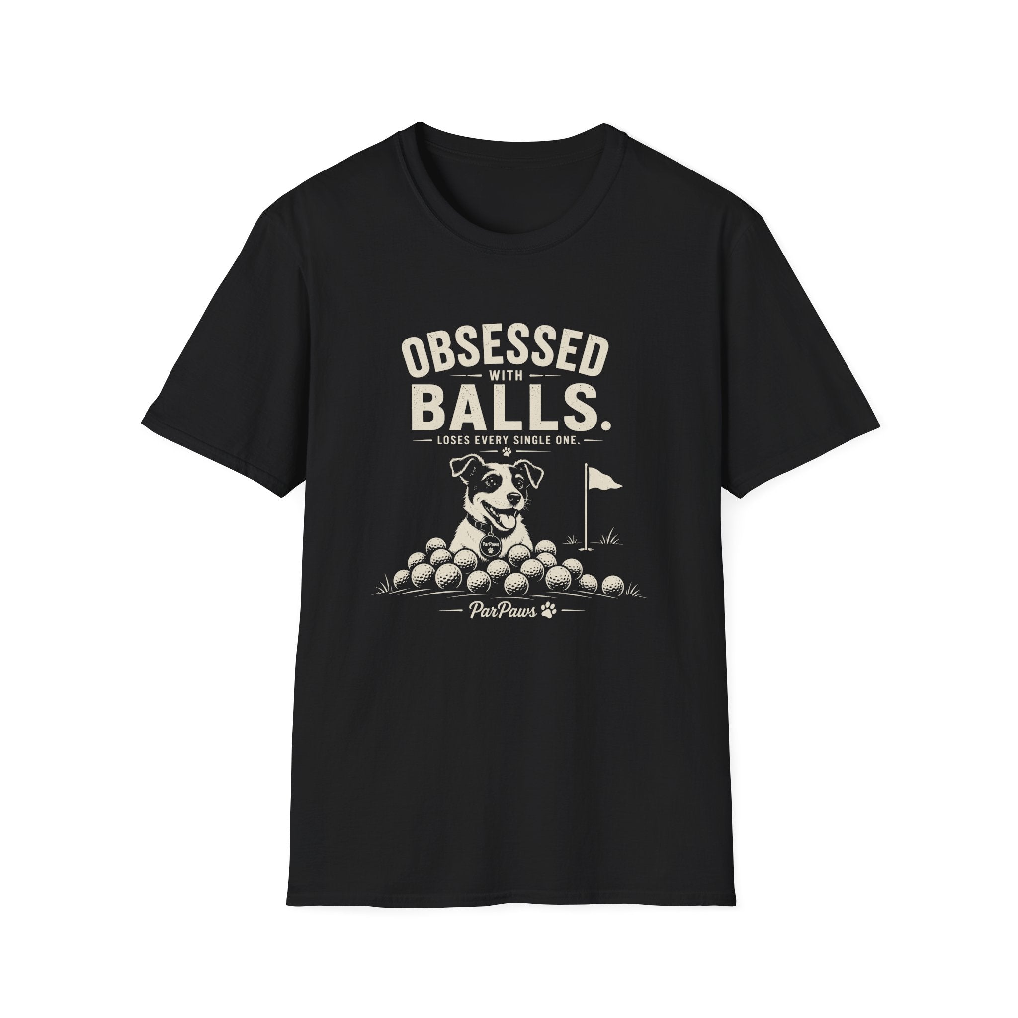 Golf "Obsessed Balls" T-Shirt — Funny Golf Lover Shirt