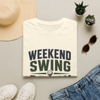 Weekend Swing Coach T-Shirt — Golf Humorous Weekend Golfer Tee