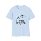Dog T-Shirt — "Tiny Dog. Huge Drive." Cute Agility Puppy Graphic Tee