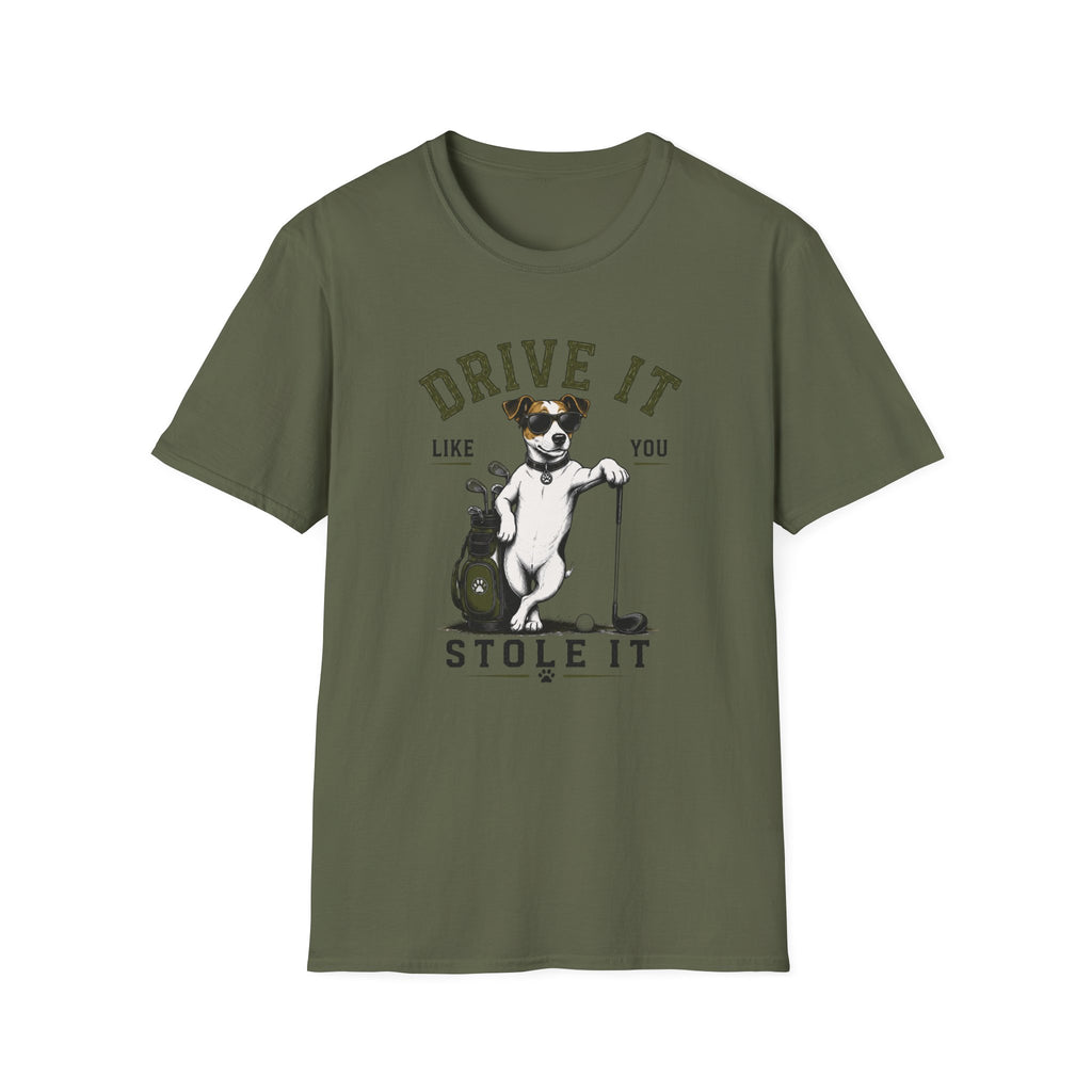 Drive It Like You Stole It Dog T-Shirt