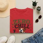 Zero Chill T-Shirt — Funny Golf Dog Graphic Tee for Golfers & Dog Lovers