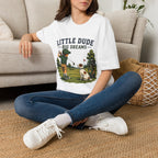 Little Dude Big Dreams T-Shirt — Kids Golf Vintage Design