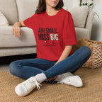 Aim Small. Miss Big. T-Shirt — Motivational Graphic Tee
