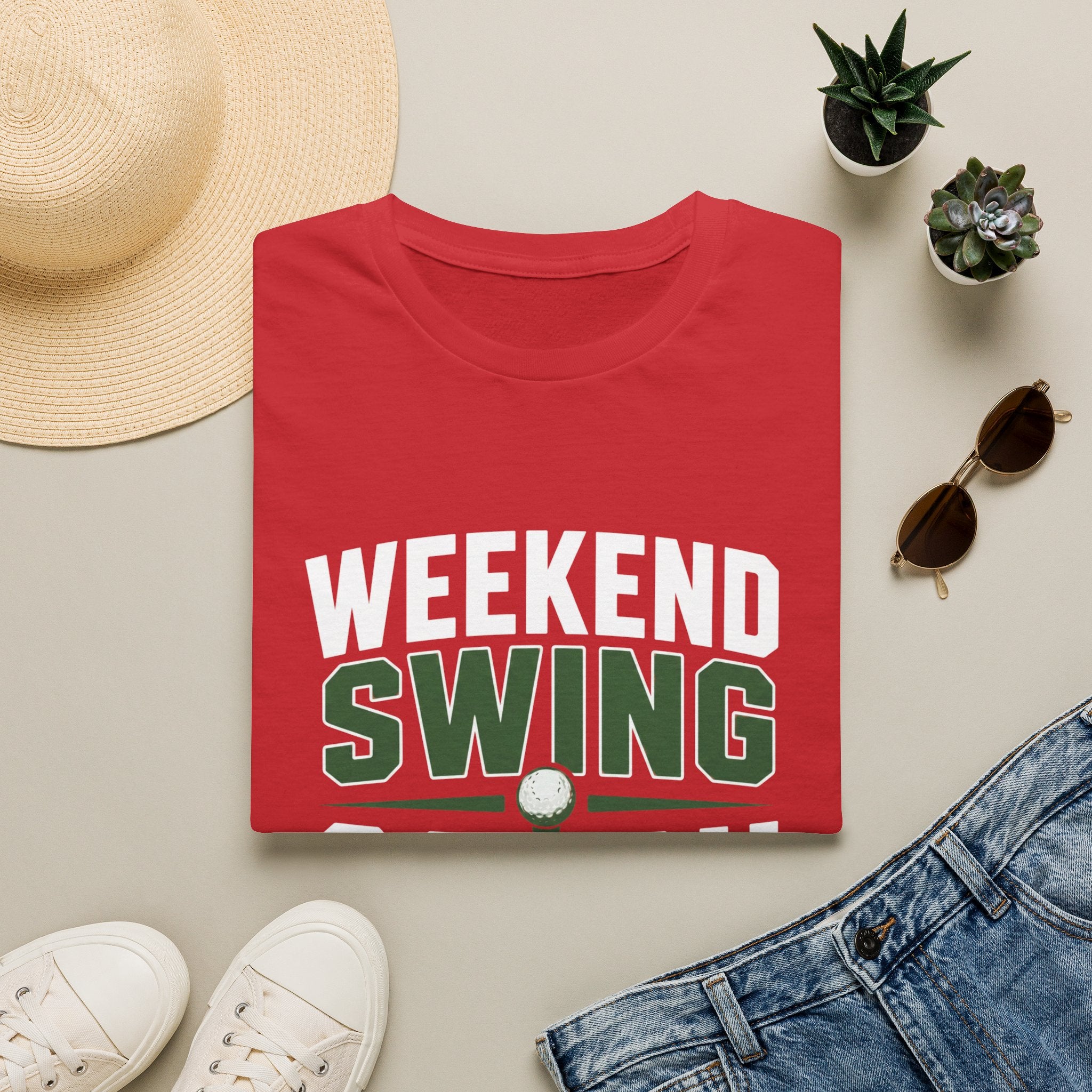 Weekend Swing Coach T-Shirt  — Golf Weekend Player Gift