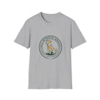 Ball Retrieval Services Dog T‑Shirt — Retro Retriever Logo Tee