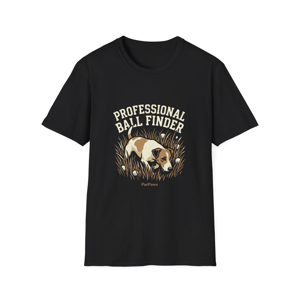 T-Shirt — Professional Ball Finder Dog Graphic Tee