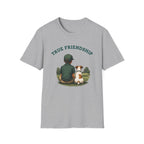 True Friendship T-Shirt — Boy and Dog Graphic