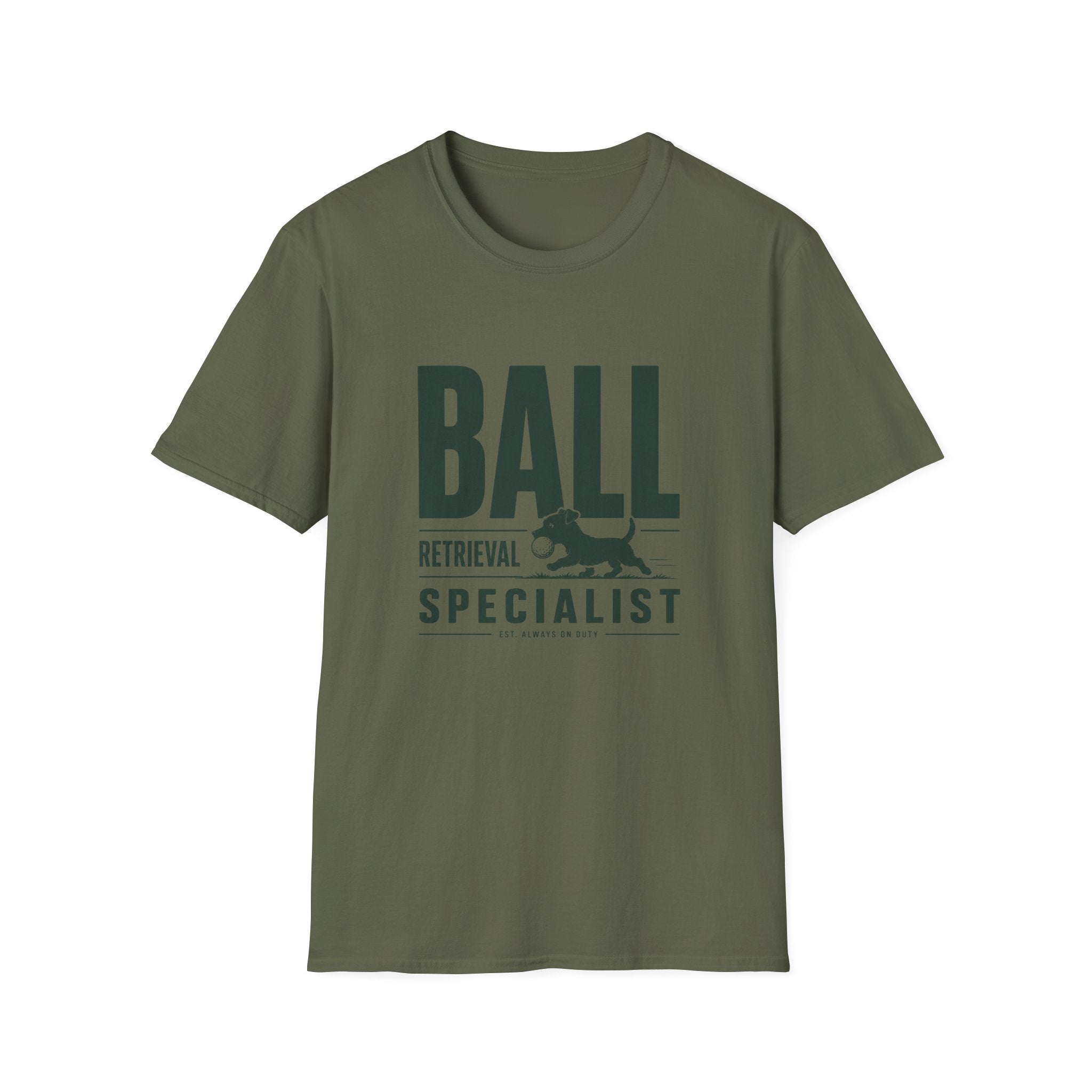 T-Shirt — "Ball Retrieval Specialist" Graphic Tee