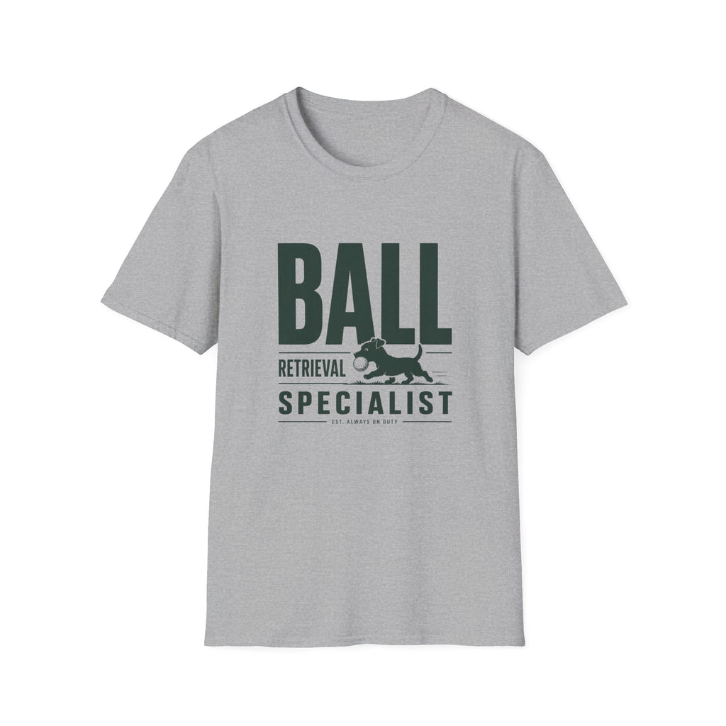 T-Shirt — "Ball Retrieval Specialist" Graphic Tee