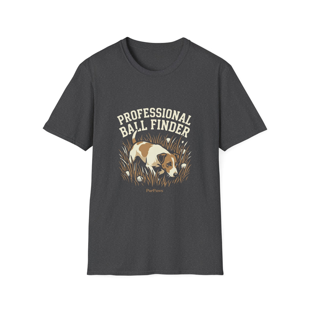 T-Shirt — Professional Ball Finder Dog Graphic Tee