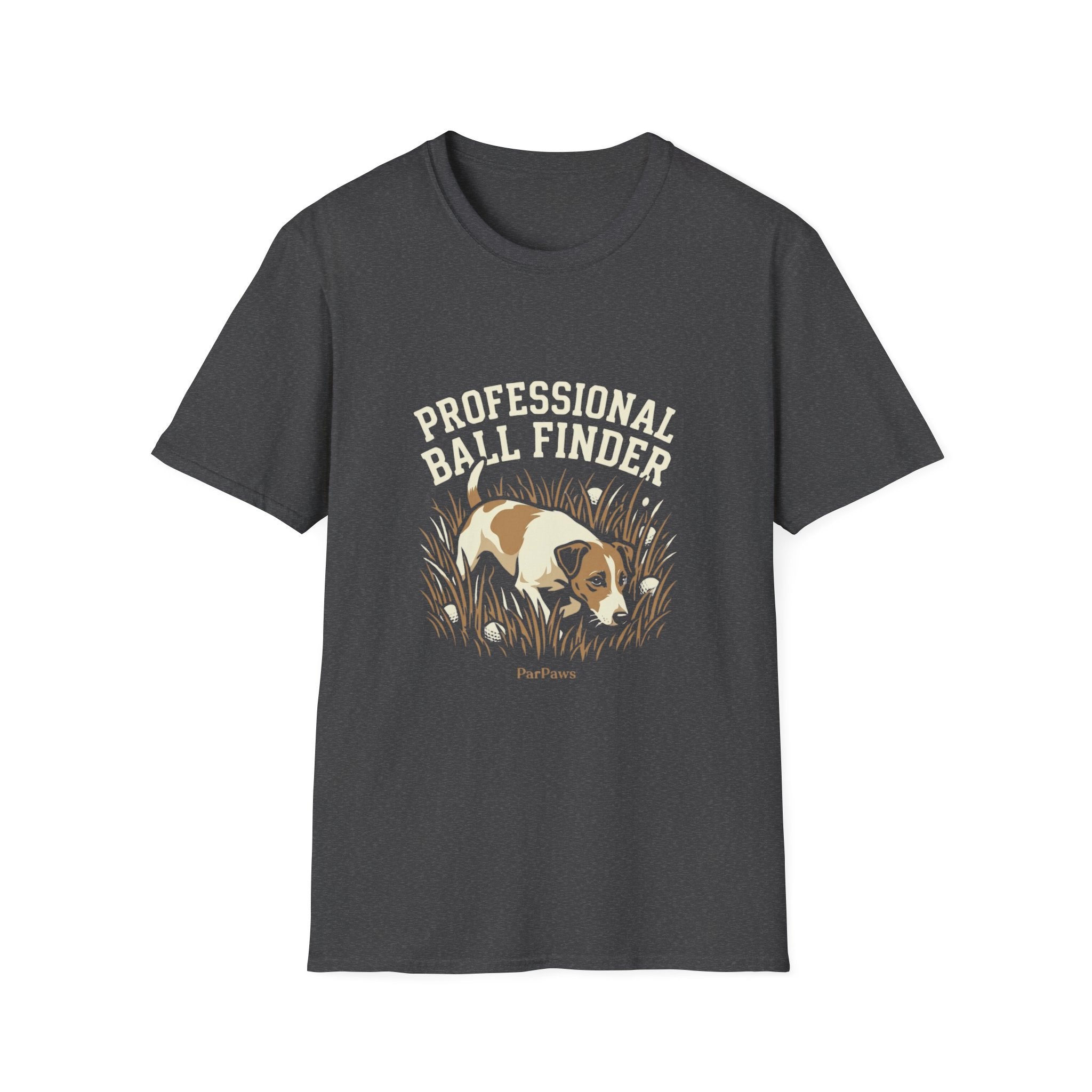 T-Shirt — Professional Ball Finder Dog Graphic Tee