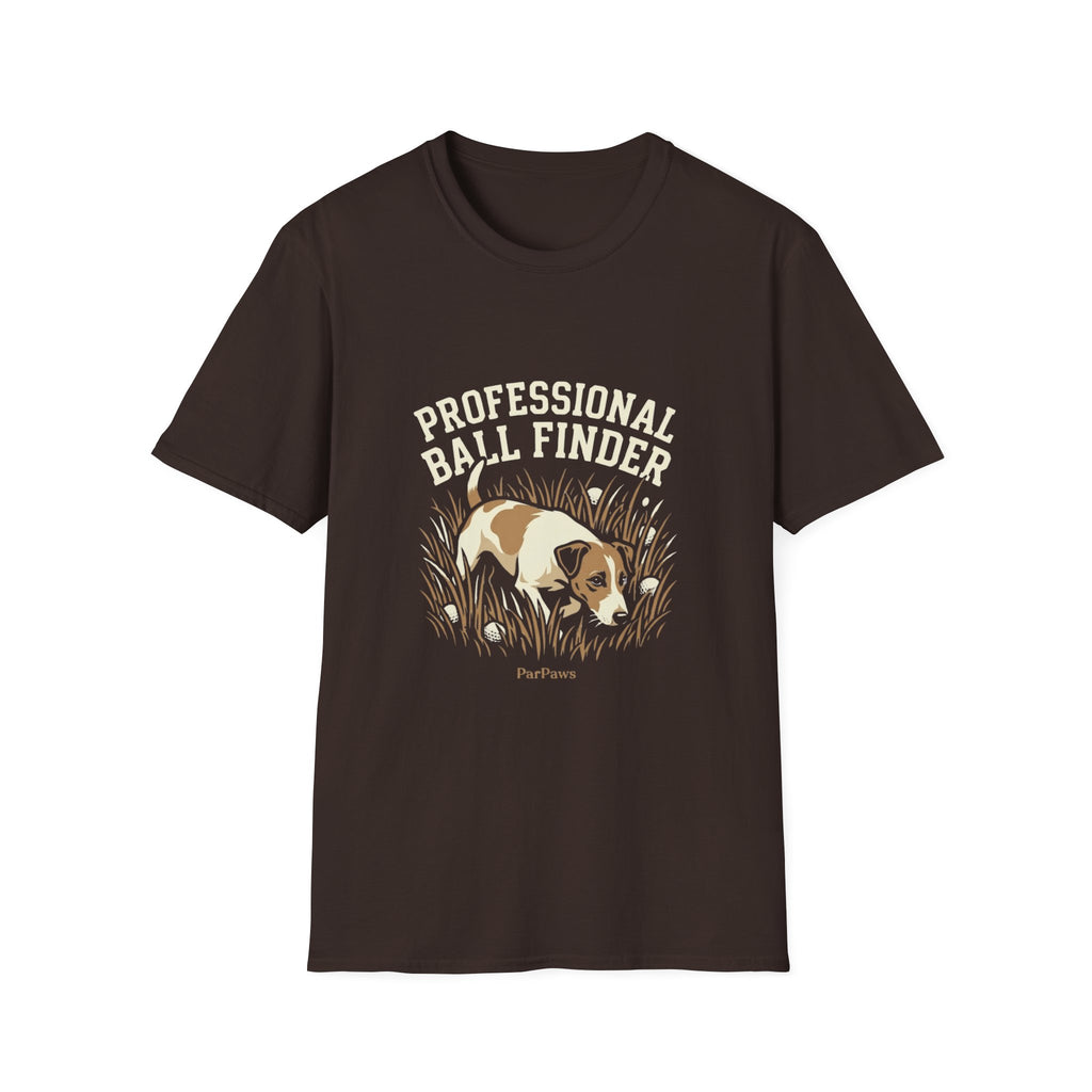 T-Shirt — Professional Ball Finder Dog Graphic Tee