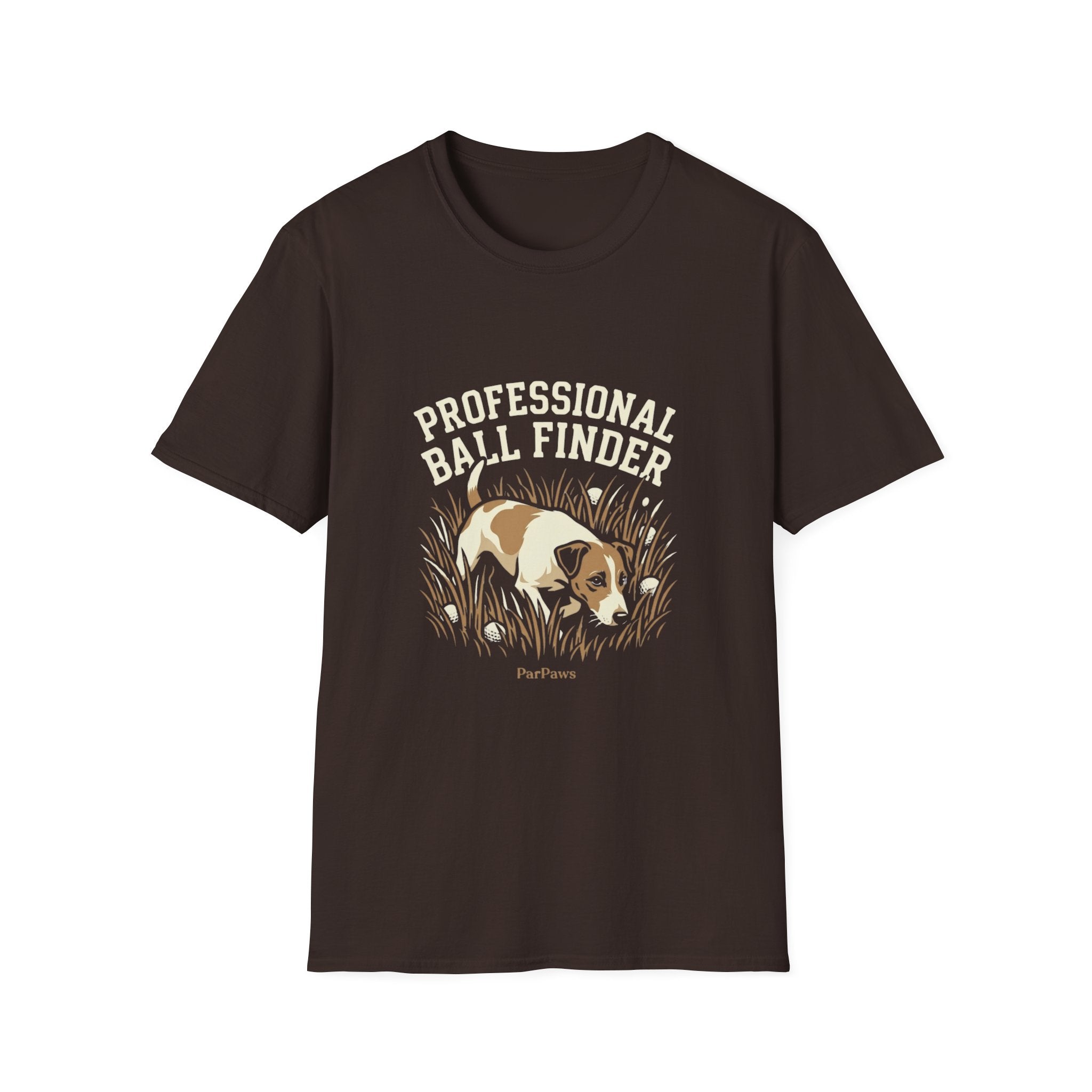 T-Shirt — Professional Ball Finder Dog Graphic Tee