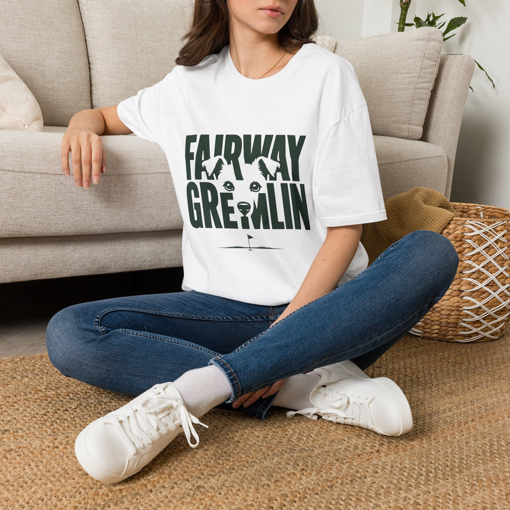 Fairway Gremlin T‑Shirt — Funny Golf Dog Graphic Tee