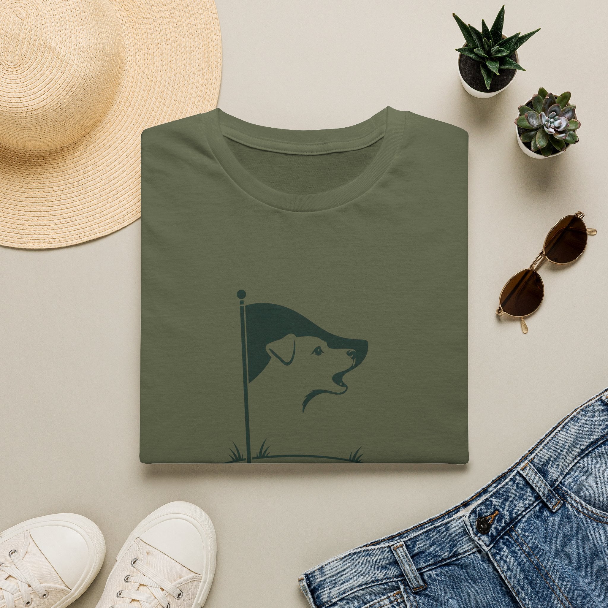 Bark Fore! Golf Dog T-Shirt — Funny Golfing Dog Graphic Tee