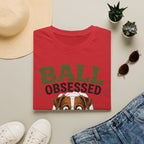 Ball Obsessed T‑Shirt – Cute Dog Golf Lover Graphic Tee