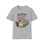 Born to Golf Forced to Work T-Shirt — Funny Golfing Shirt for Golf Lovers