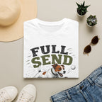 Full Send Jack Russell T-Shirt — "Full Send" Dog Golf Lover Tee