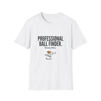 Professional Ball Finder T-Shirt – Golf Humor “Mostly Mine.” Casual Sports Tee