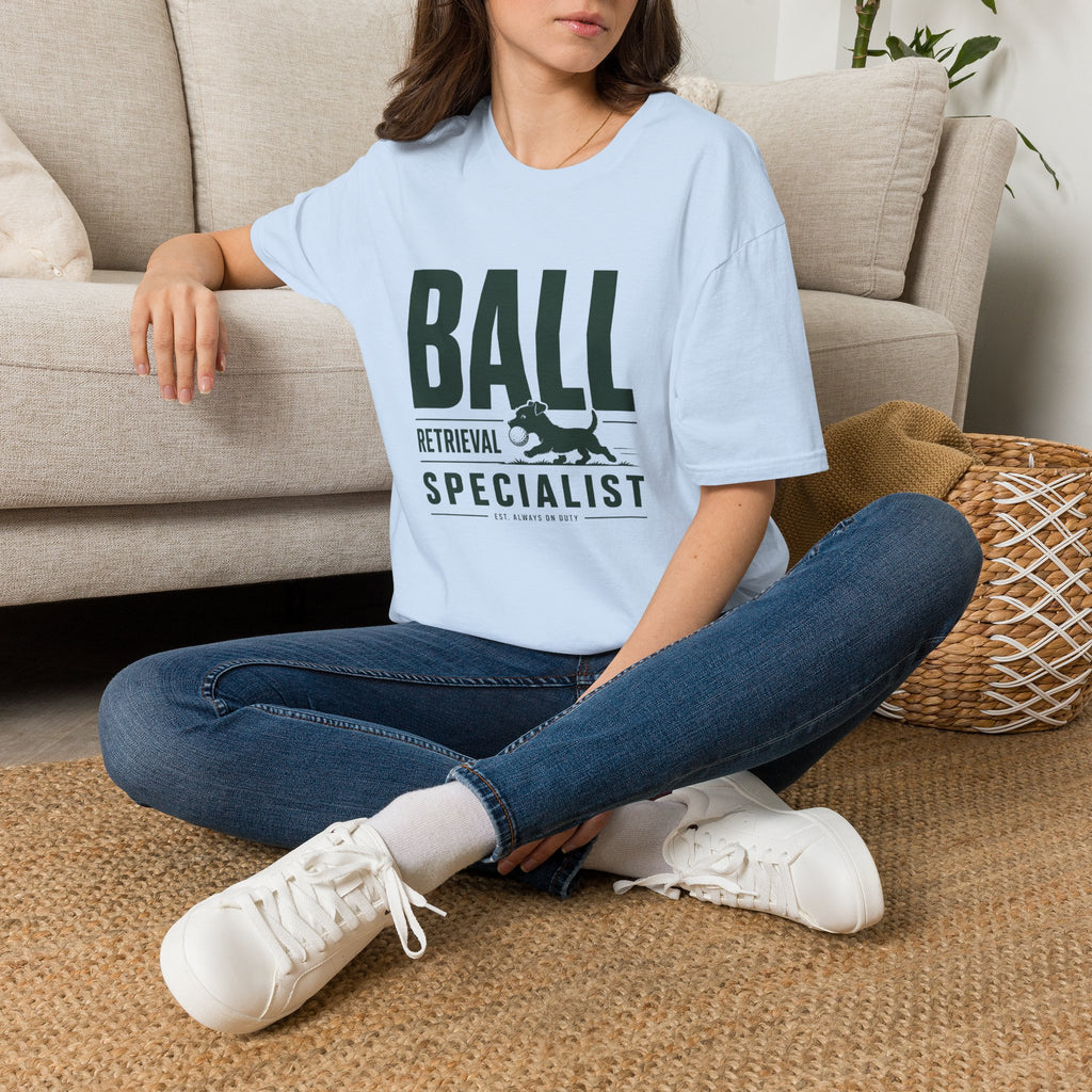 T-Shirt — "Ball Retrieval Specialist" Graphic Tee