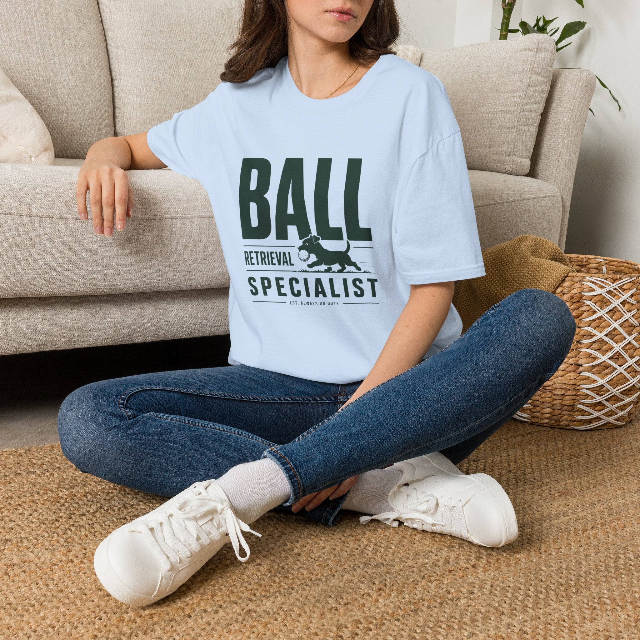 T-Shirt — "Ball Retrieval Specialist" Graphic Tee