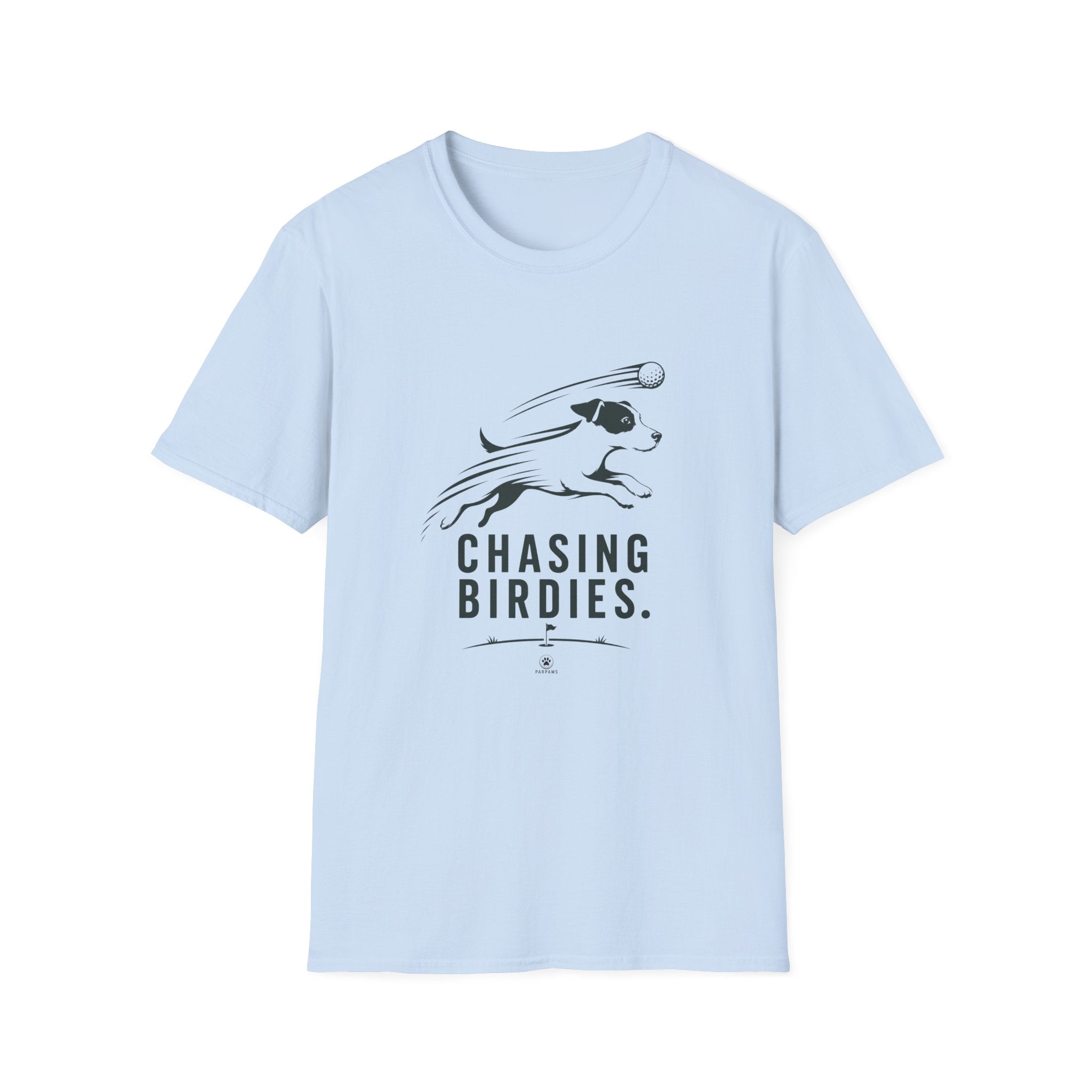 Chasing Birdies T-Shirt —  Dog Graphic Tee