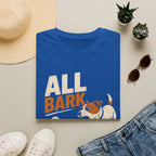 Dog Golf T-Shirt — "All Bark No Backswing" Funny Golfing Dog Tee