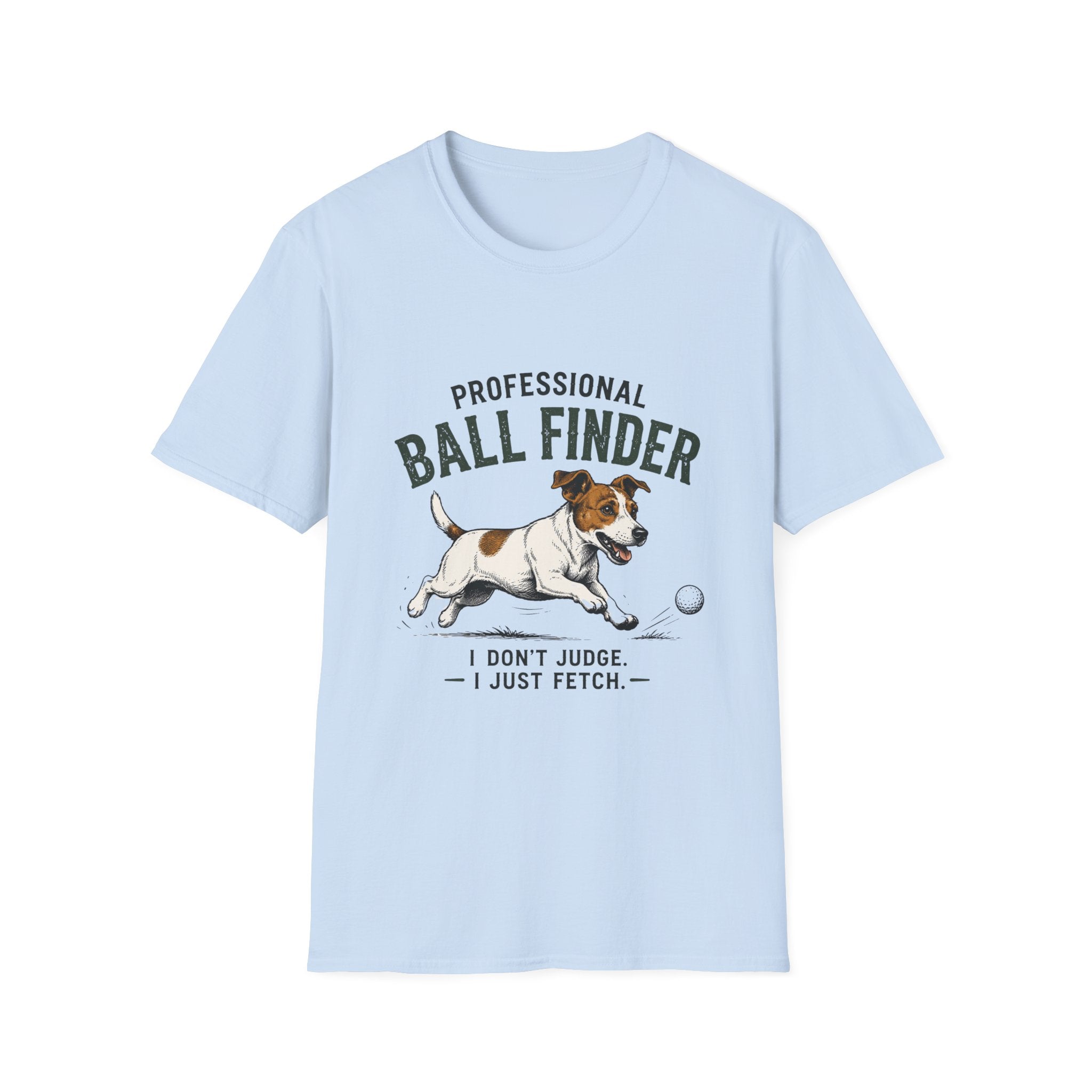 Professional Ball Finder T-Shirt — Dog Fetch Lover Tee