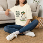 T‑Shirt — "I'm Not Saying It Was the Clubs" Cute Golf Dog Graphic Tee