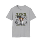 Zero Chill T-Shirt — Funny Golf Dog Graphic Tee for Golfers & Dog Lovers