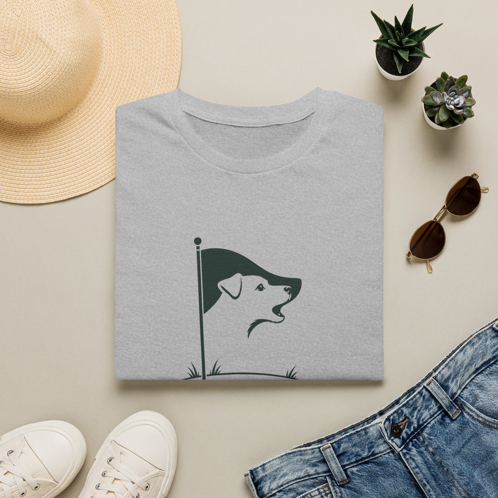Bark Fore! Golf Dog T-Shirt — Funny Golfing Dog Graphic Tee