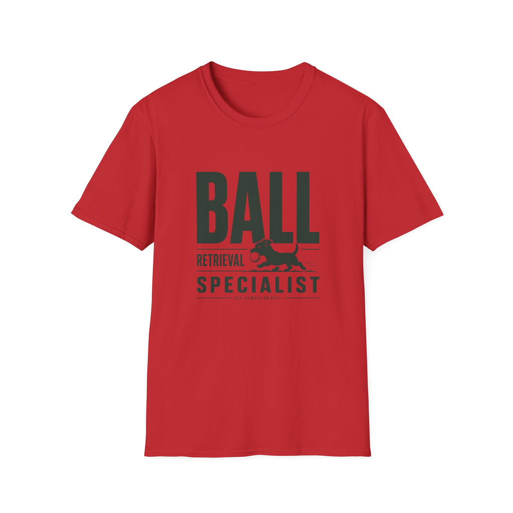 T-Shirt — "Ball Retrieval Specialist" Graphic Tee