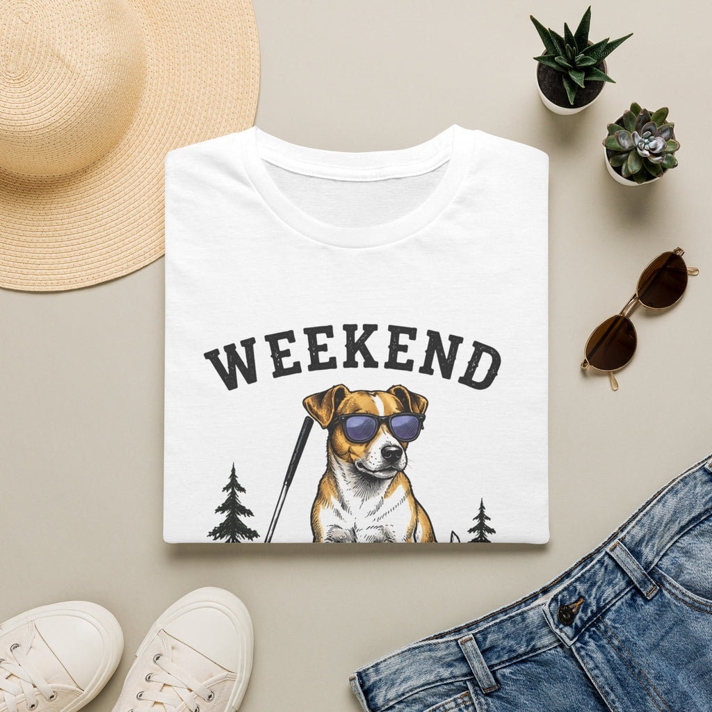 Weekend Hookers Club T-Shirt — Funny Dog Fishing Tee