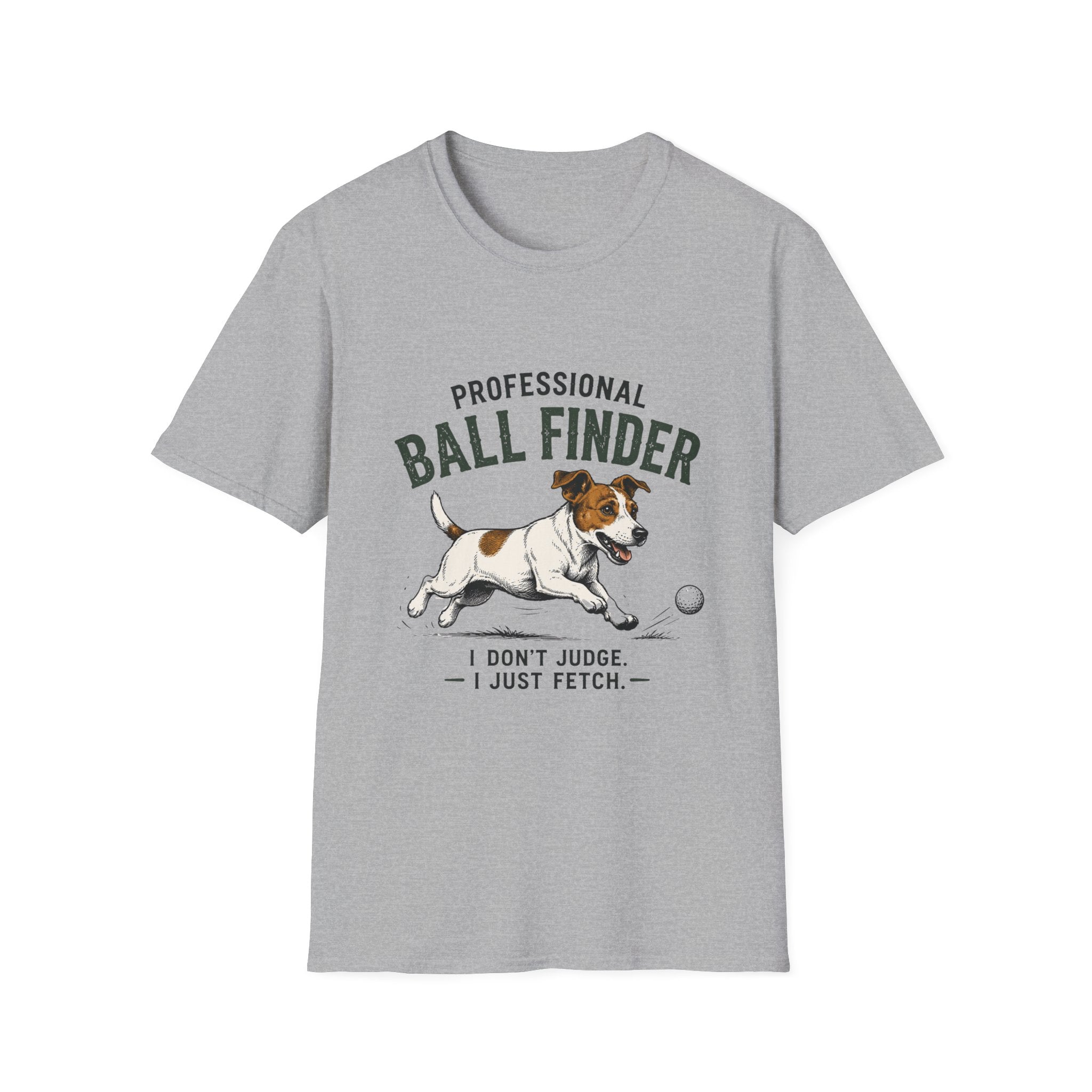 Professional Ball Finder T-Shirt — Dog Fetch Lover Tee